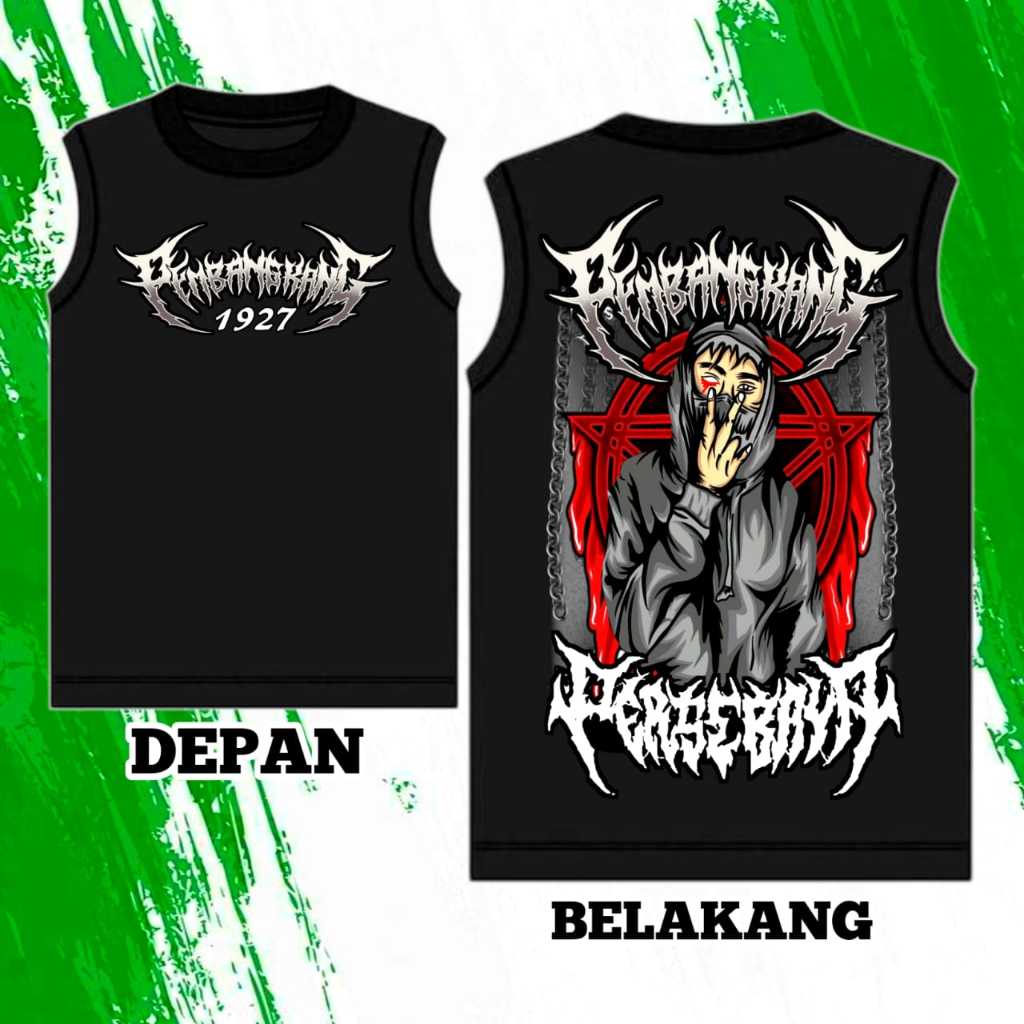 kaos singlet persebaya 1927 terbaru full keren / kaos kece persebaya