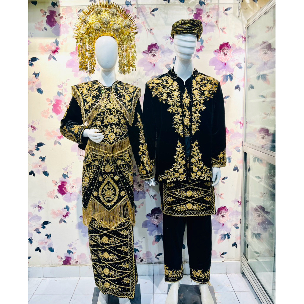 Baju Penganten Minang Anak Daro Pengantin Padang