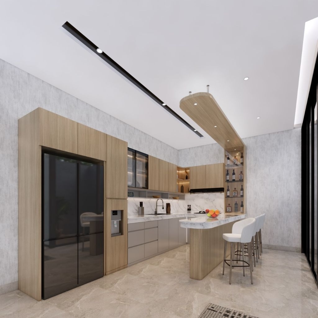 Custom Kitchen Set Aluminium