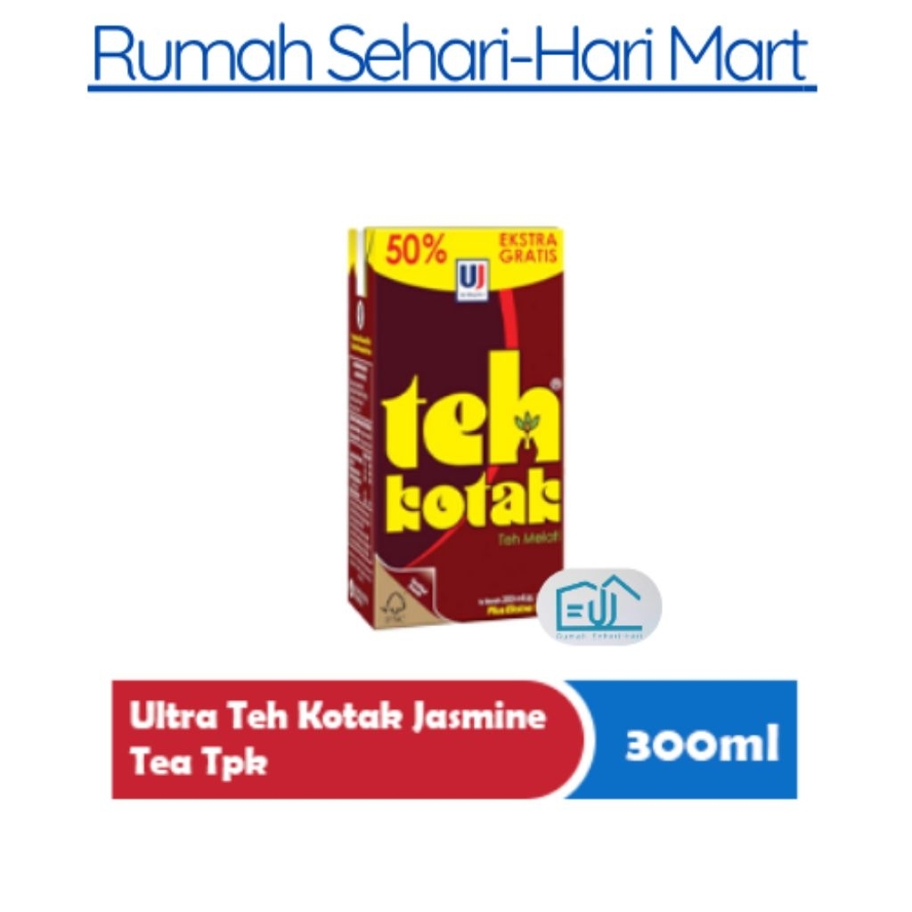 

Ultra Teh Kotak Jasmine Tea 300mL – 1 Dus Isi 24