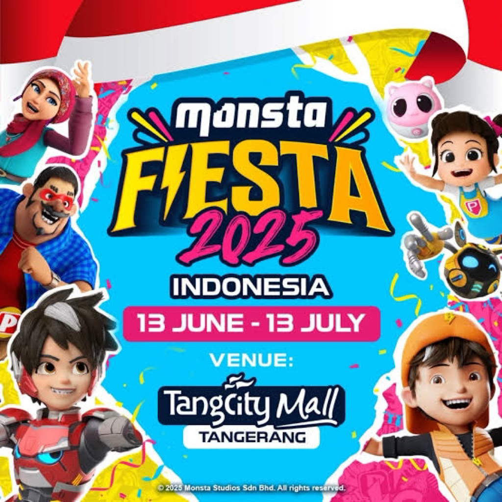 DP - Jastip Monsta Fiesta 2025 | Boboiboy | Mechamato | papa pipi Zola