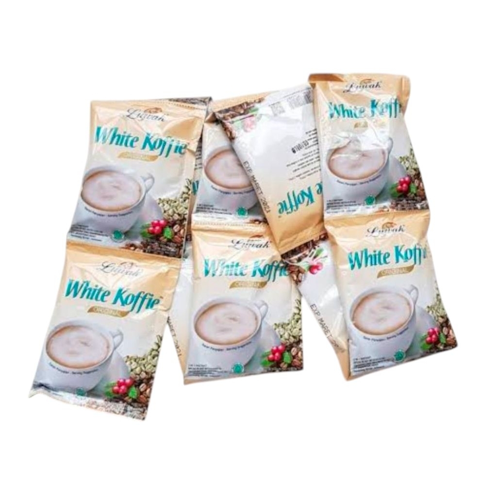 

Luwak White Koffie renceng 10 saset