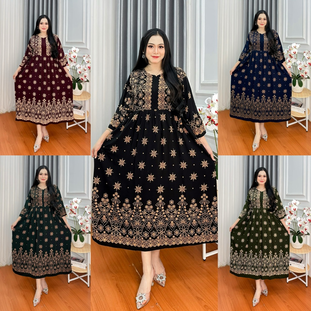 SEKDRES CIBI LENGAN 7/8 TALI SAMPING KANAN KIRI (4 TALI) BUSUI SEKDRES CIBI BATIK ASLI PEKALONGAN SE