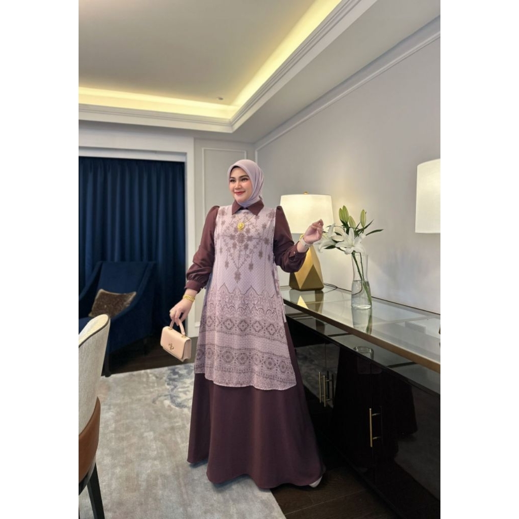 gloria dress by irna emerald /gamis irna