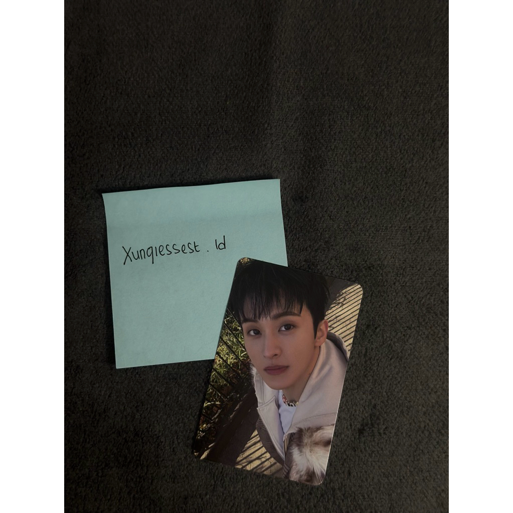 photocard official 100% mark nct the firstfruit