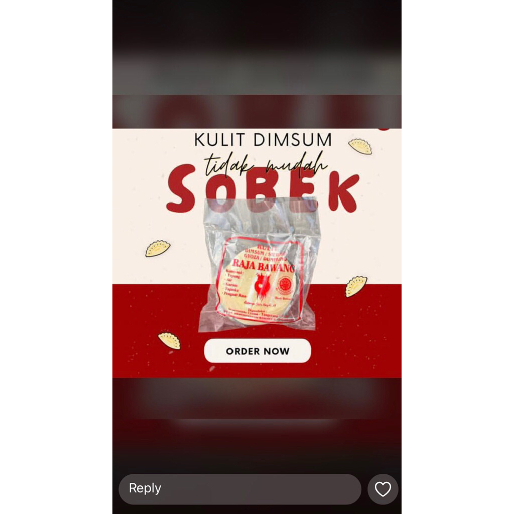 

Kulit dimsum vacum 1 kg (kuning)