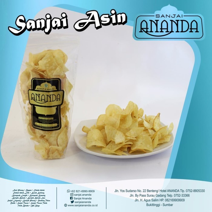 

KERIPIK SANJAI TAWAR ENAK DAN NIKMAT