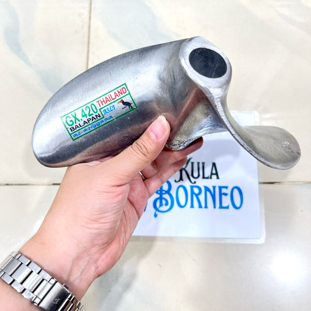 Baling roda profeller perahu / Klotok propeller