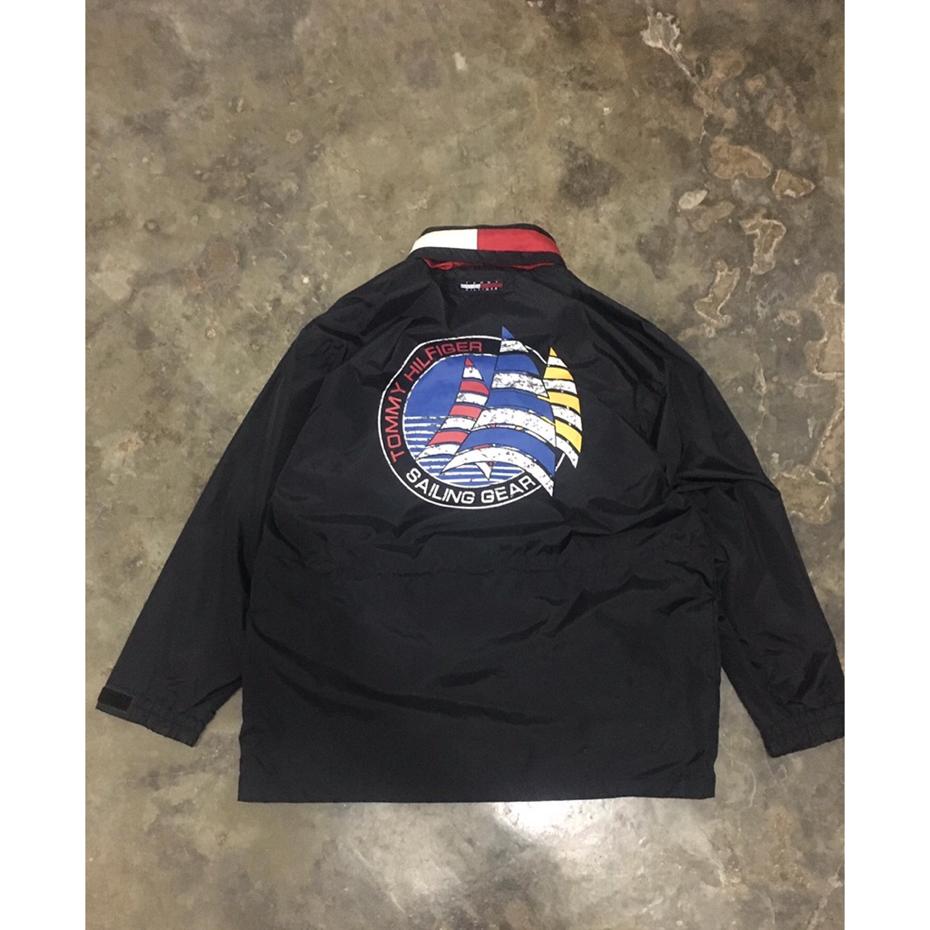 Rare Item Vintage Tommy Hilfiger Sailing Gear Jaket