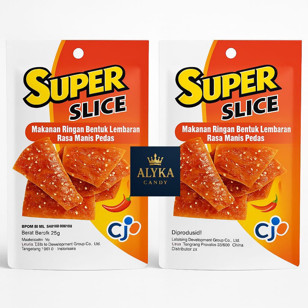 

SUPER SLICE Latio Rasa Pedas Manis 30 Pcs