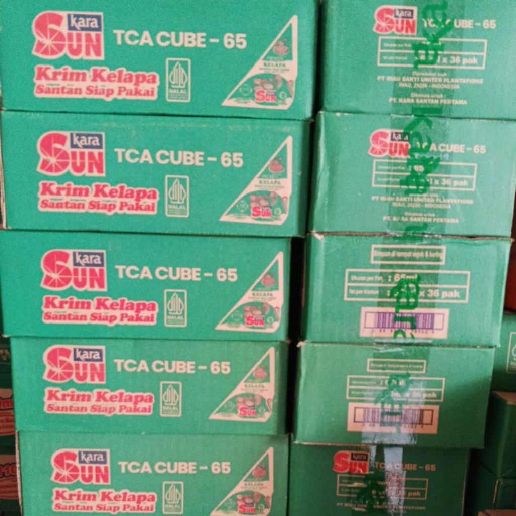 

Santan sun kara 1 dus 65 ml isi 36 pcs