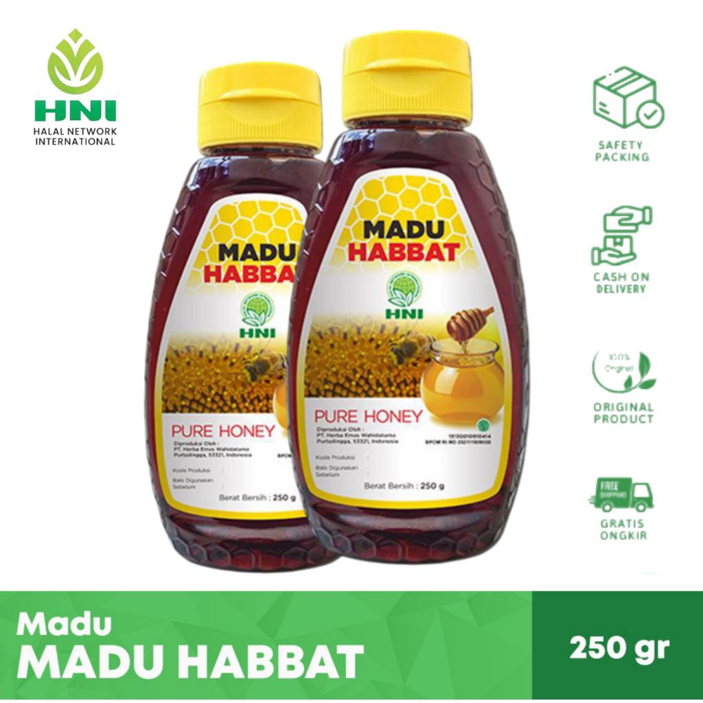 

Madu Habbat HNI Madu Murni, Mengandung Aneka Nutrisi