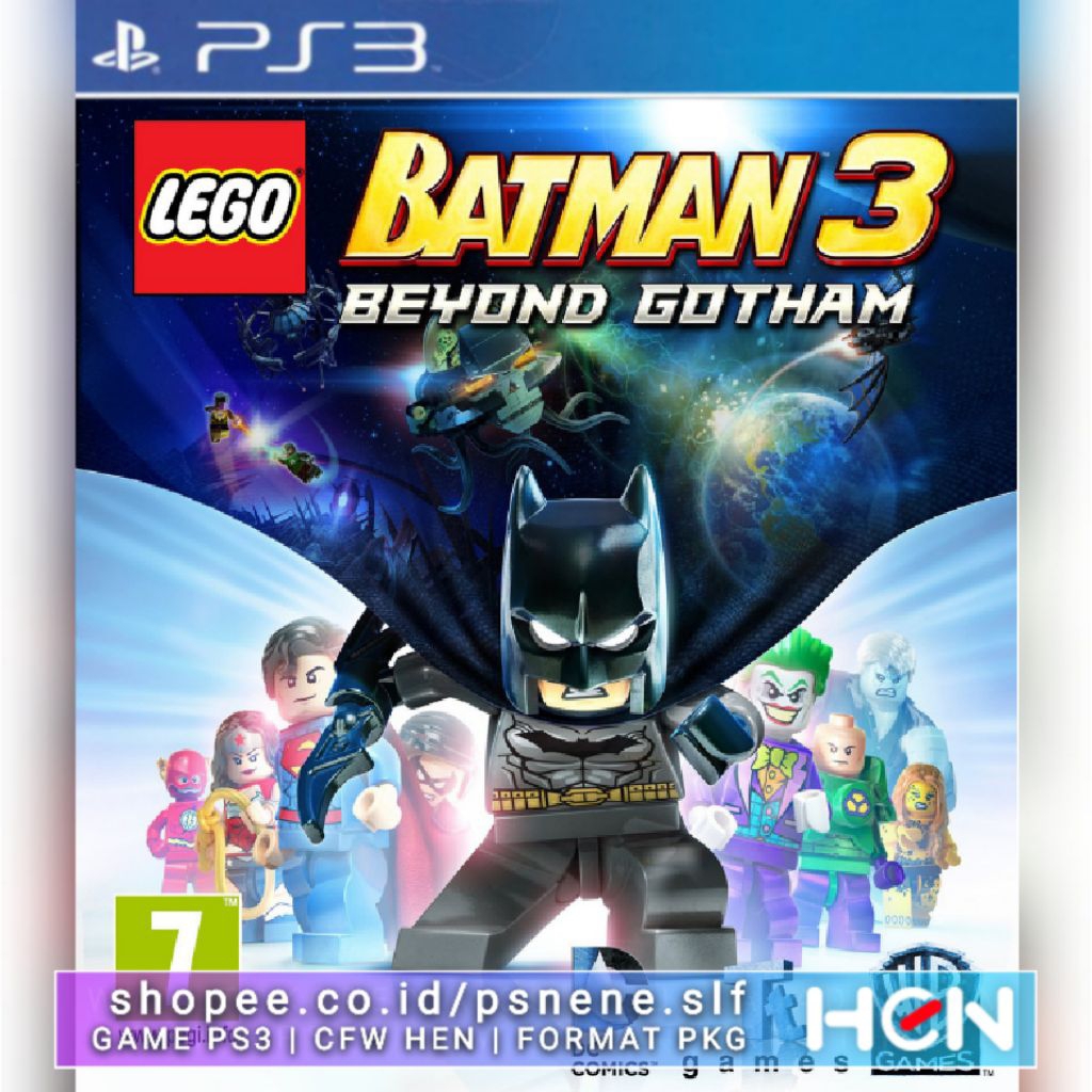 GAME PS3 LEGO BATMAN 3 +COMPLETE DLC