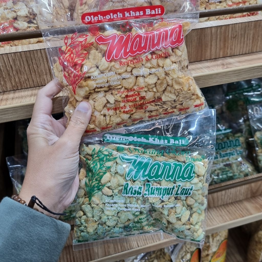 

KACANG KORO MANNA 150 GRAM. PRODUK KRISNA OLEH OLEH BALI