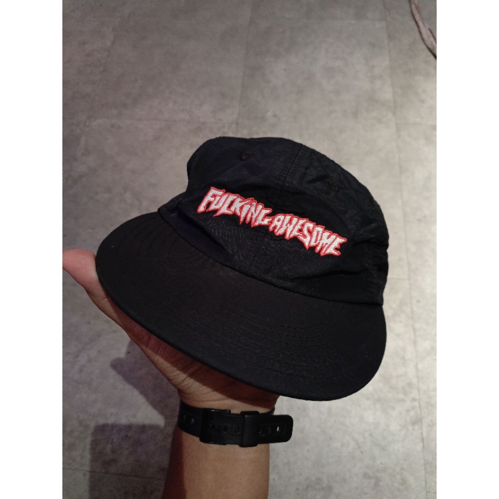 Topi 6 panels FUCKING AWESOME Nylon Caps Original Bekas / Second