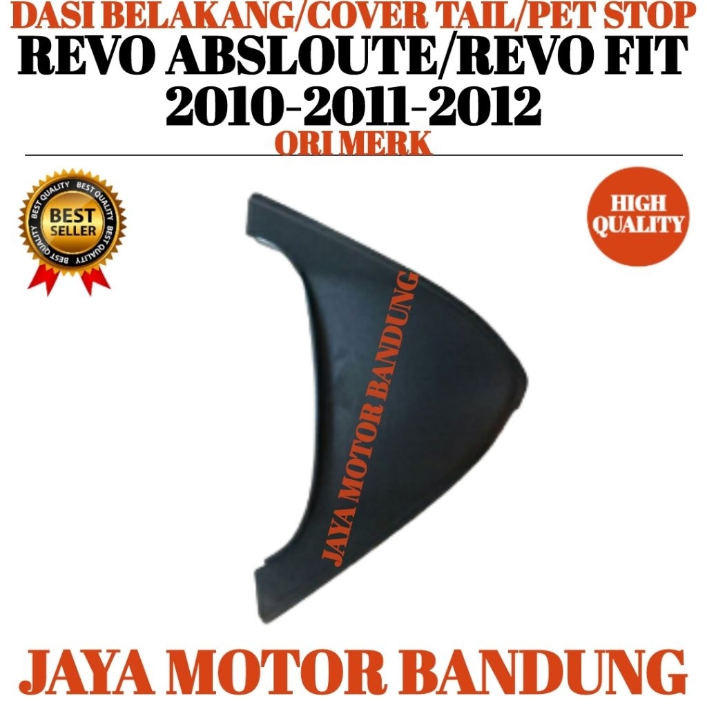 Cover Stop Tutup Sambungan Body Belakang Revo Absolute / Revo Fit Karbu Tahun 2010-2011-2012 Berkual