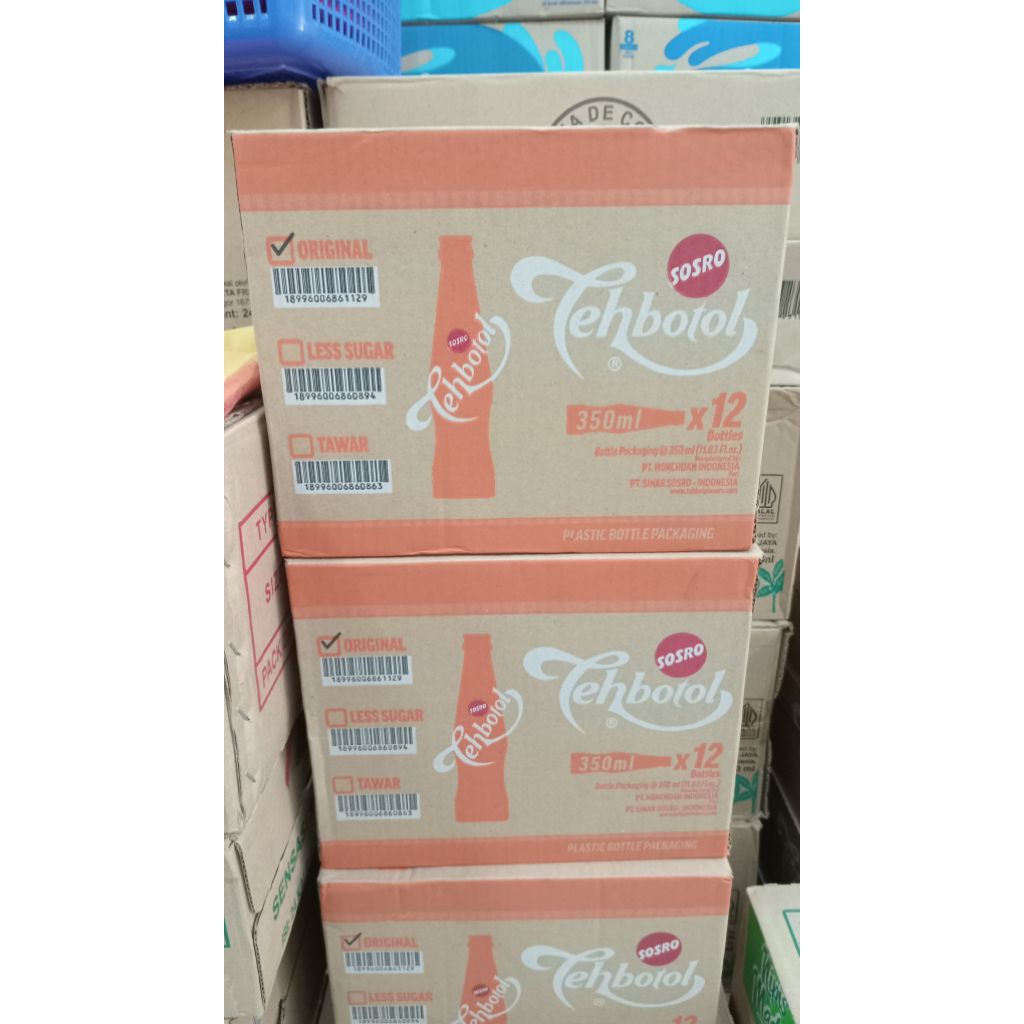 

Teh botol sosro 350ml