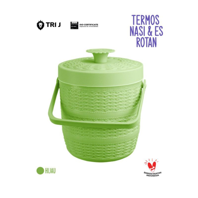 Tri J Termos nasi es rotan 20 liter gdo besar