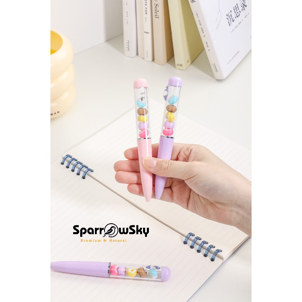 

SPARROW KUKI Pen Silikon / Silicone Pen / Pen Karakter Lucu Cantik Zenga DOUGHNUT (8122)