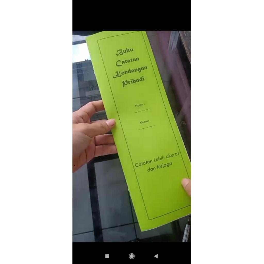 

BUKU CATATAN KONDANGAN
