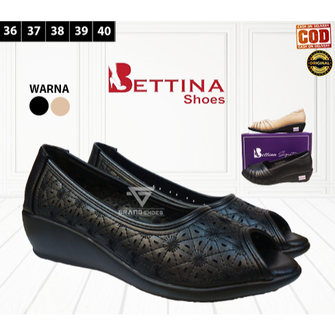 BETTINA BETINA Sandal slide phylon sepatu heels casual wanita perempuan dewasa kantor BC ORIGINAL