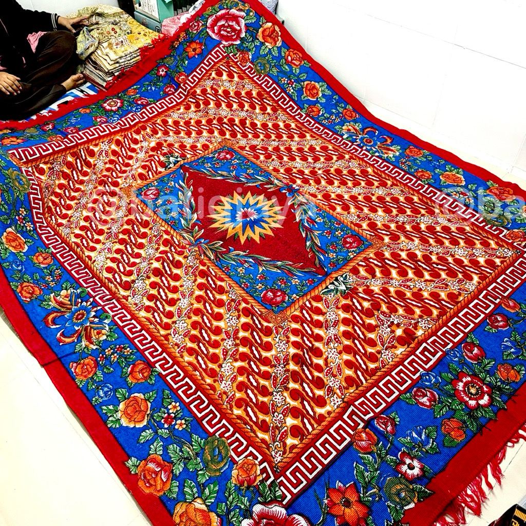 Karpet Rajut Premium Cap Pinguin / Hambal Rajut premium 205x240 cm - PINGUIN hambal rajut