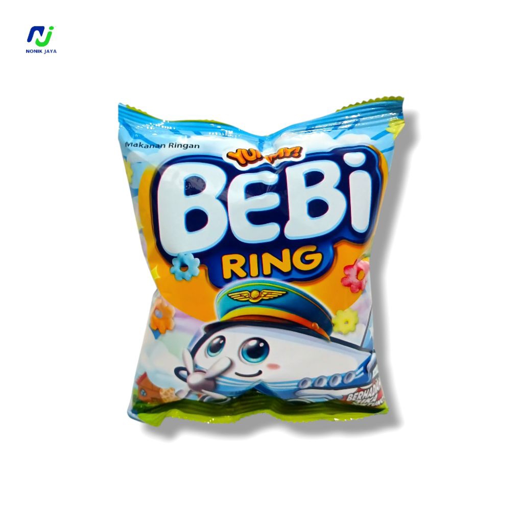 

( NEW 1 PACK ISI 10 PCS ) BEBI RING Snack Berhadiah Pack Isi 10 Pcs@20g