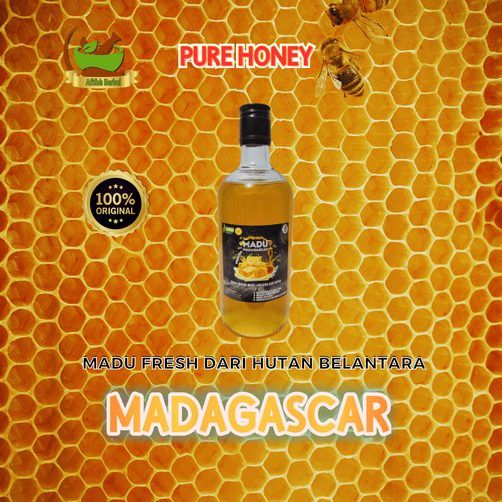 

Madu Madagascar | Madu Hutan | Pure Honey 1kg