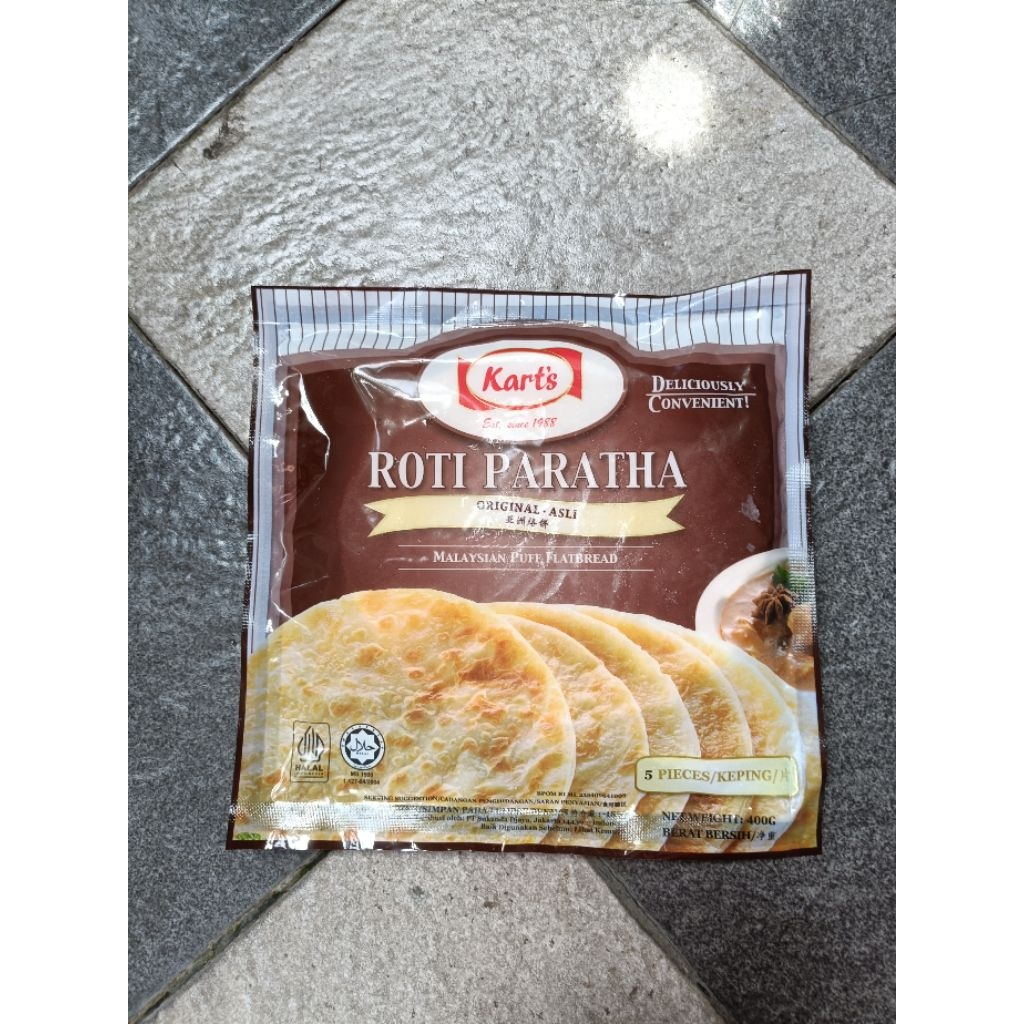 

Roti Paratha Original 450 gr