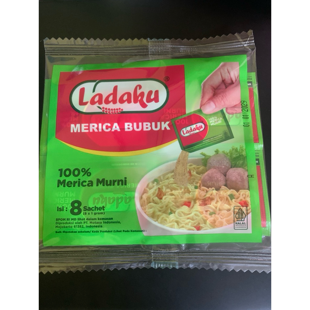 

Ladaku Merica Bubuk Isi 8sachet