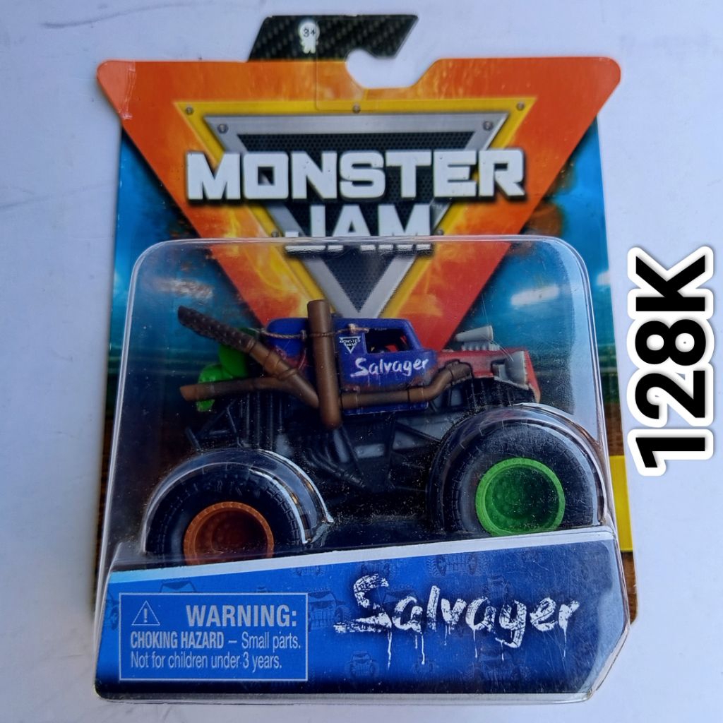 Diecast Spinmaster Monster Trucks Salvager