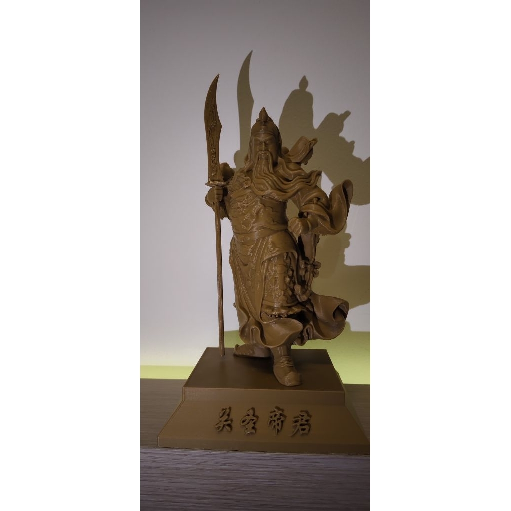 3D print patung Guan yu / Kuankung