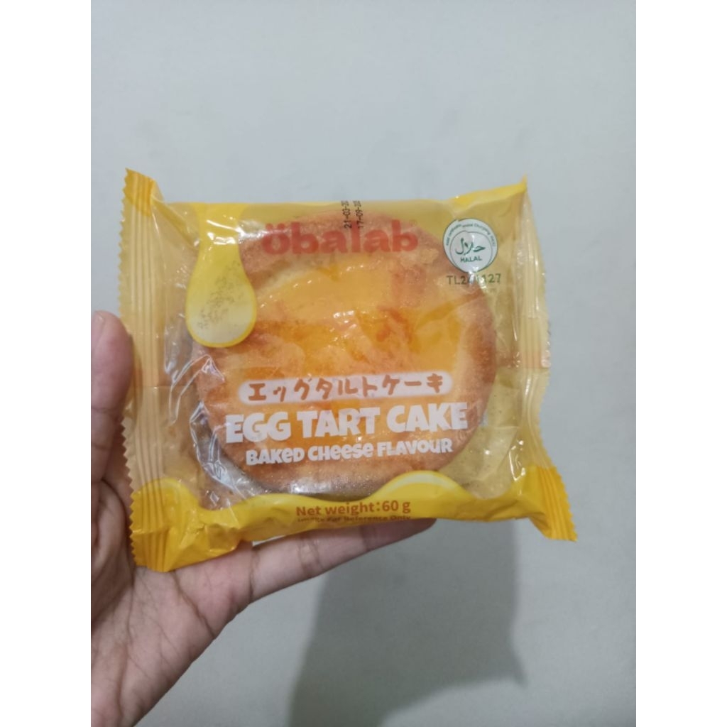 

NEW OBALAP EGG TART CAKE BAKED CHEESE FLAVOUR 60GR
