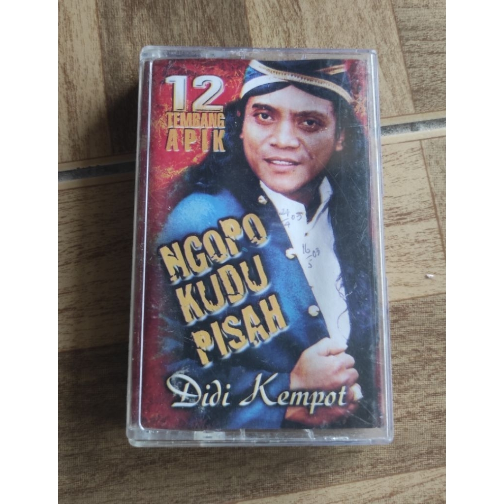 kaset pita 12 tembang apik "ngopo kudu pisah" DIDI KEMPOT"