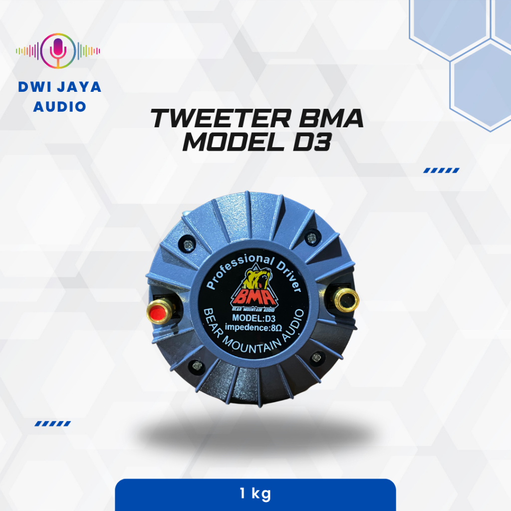 Driver  Tweeter BMA Model D3 | Twiter BMA