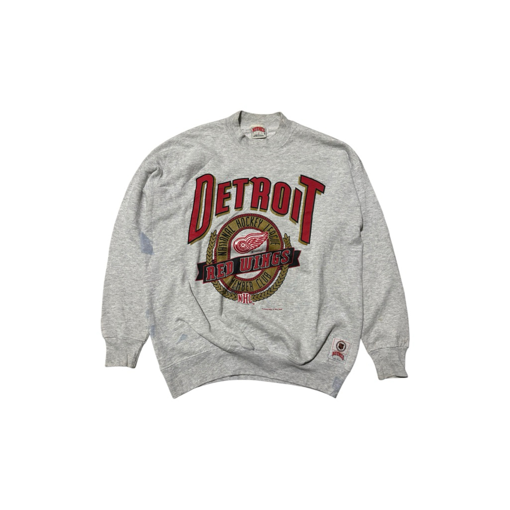 Detroit Wing by Nutmeg Mills NHL crewneck Vintage 90s
