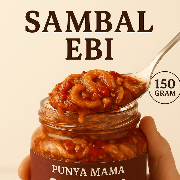 

Punya Mama - Sambal Ebi 150 Gram