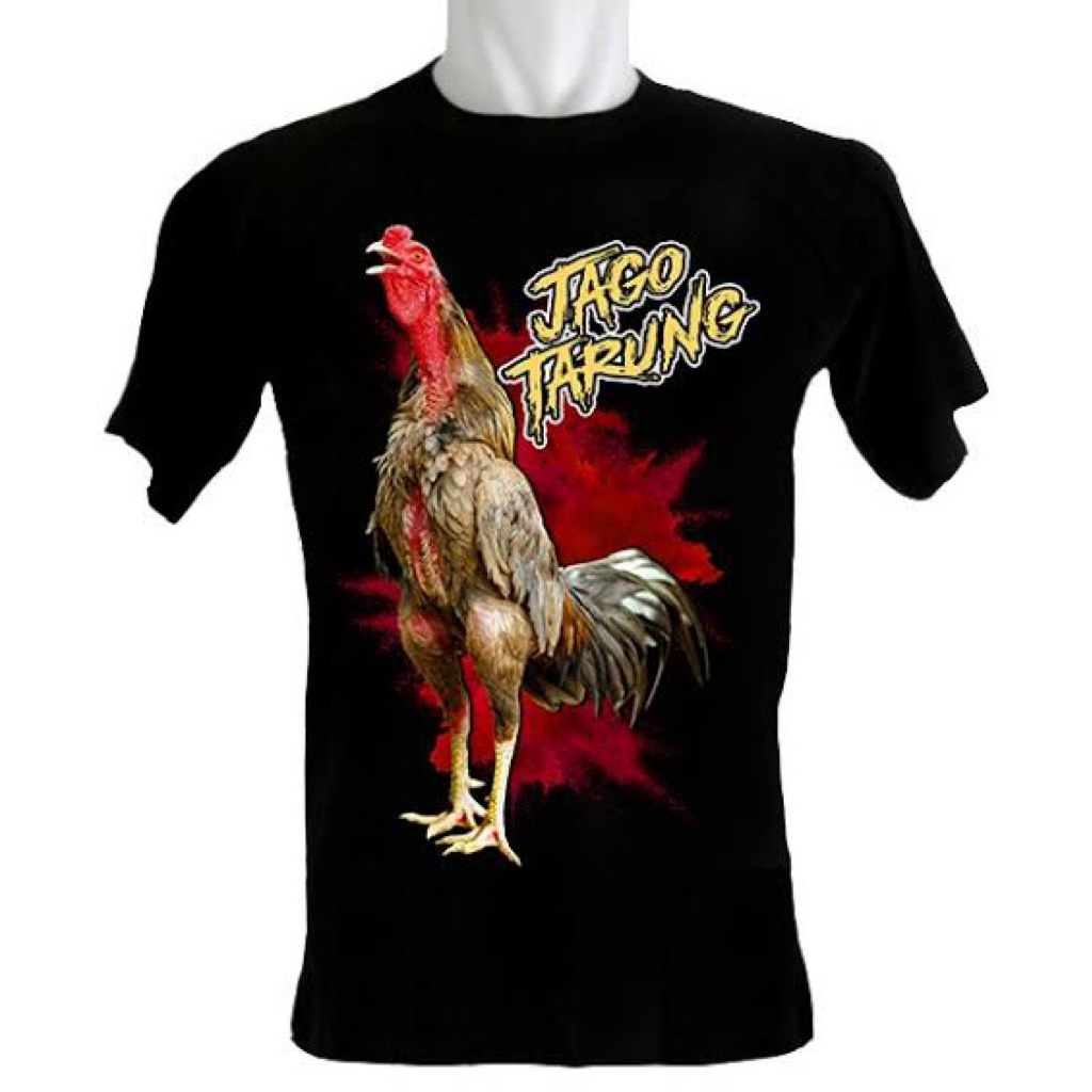 KAOS-TSHIRT AYAM BANGKOK JAGO TARUNG