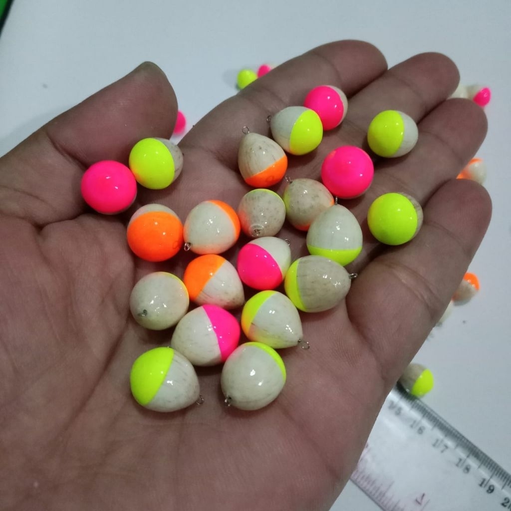 Pelampung Pancing kayu Balsa bulat super sensitif