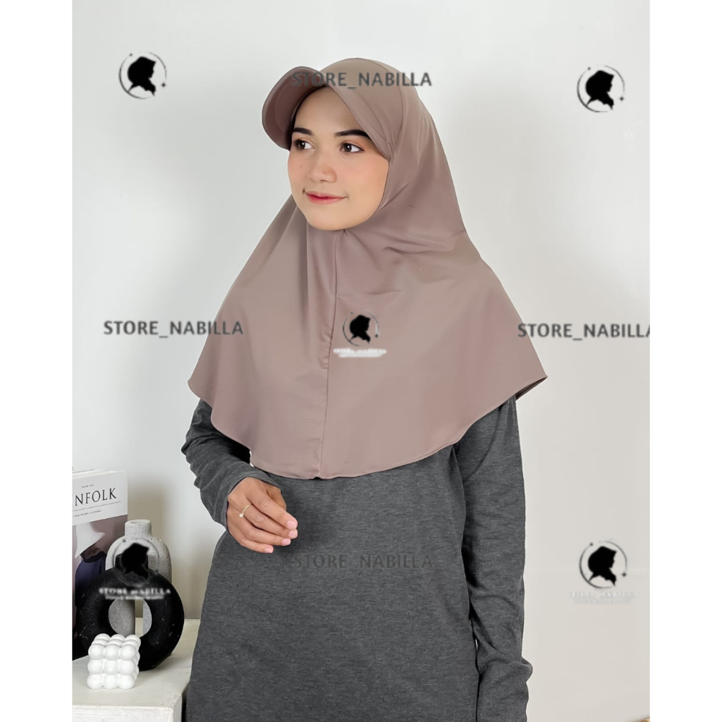 JILBAB SPORT/JILBAB OLAHRAGA DENGAN TOPI CELIA