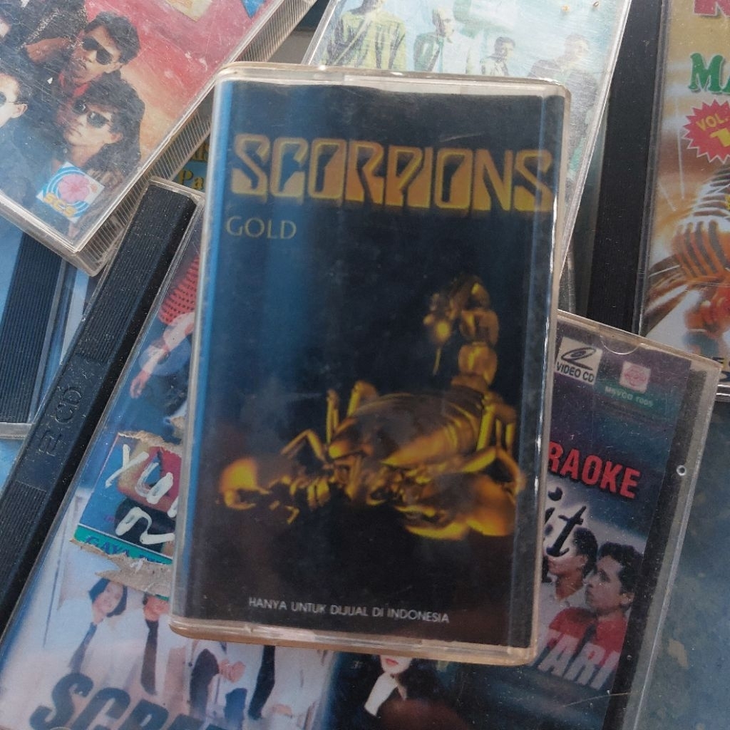 Kaset Pita SCORPIONS Original