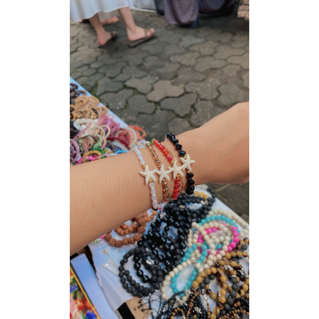 gelang permata bintang laut