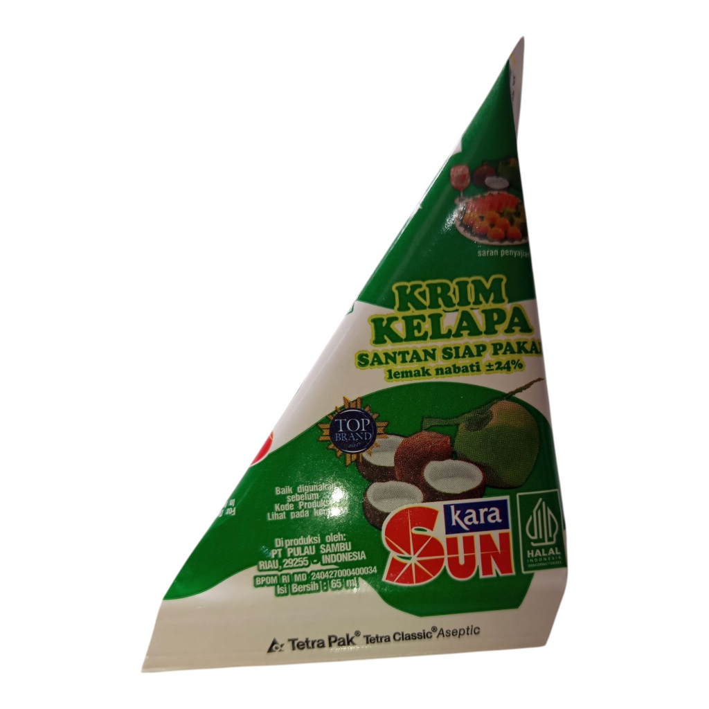 

SUN KARA SANTAN kelapa siap pakai 65ml