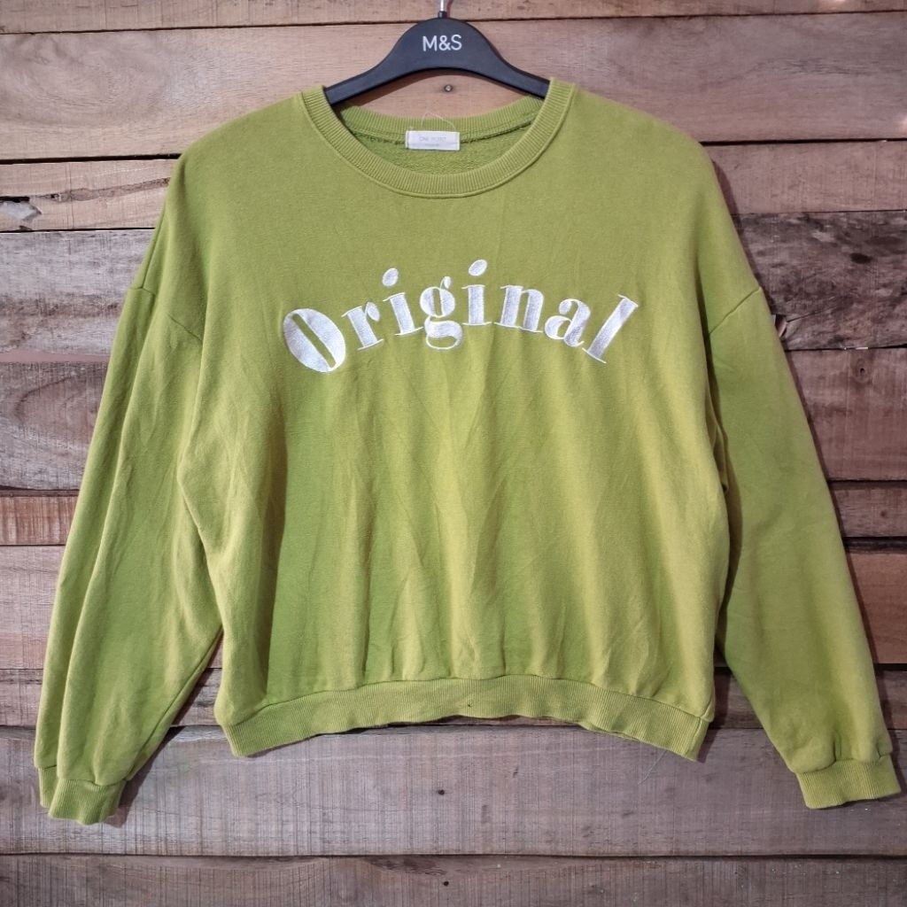 crewneck original second bordir