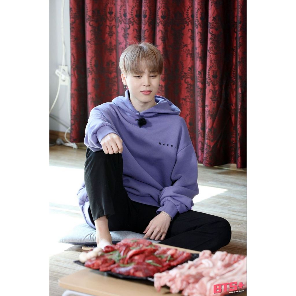 Hoodie Flower Marni Jimin BTS