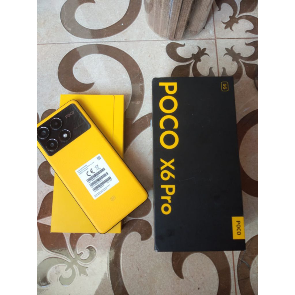 POCO x6 Pro 5G RAM 12/512 GB Fullset Original