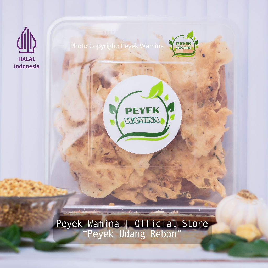 

Rempeyek Udang Rebon (Kemasan Box 300gram)