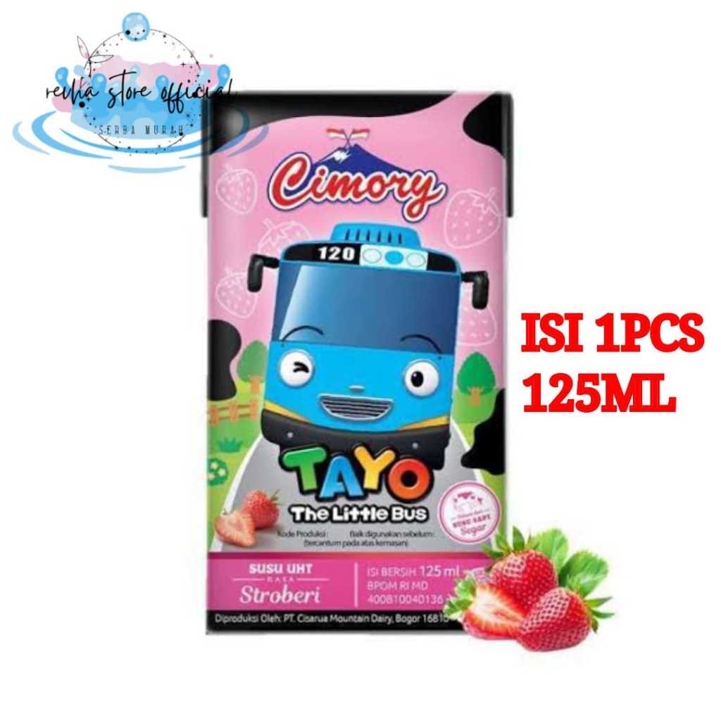 

Cimory Susu UHT Strawberry 125ML Isi 1pcs