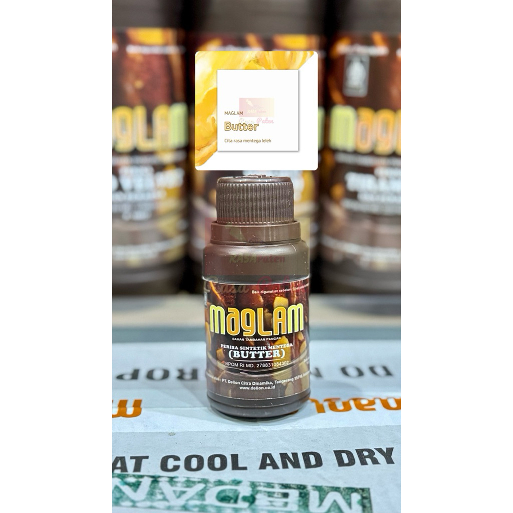 

MAGLAM BUTTER (MENTEGA) Perisa 100 gr Halal BPOM RI MD