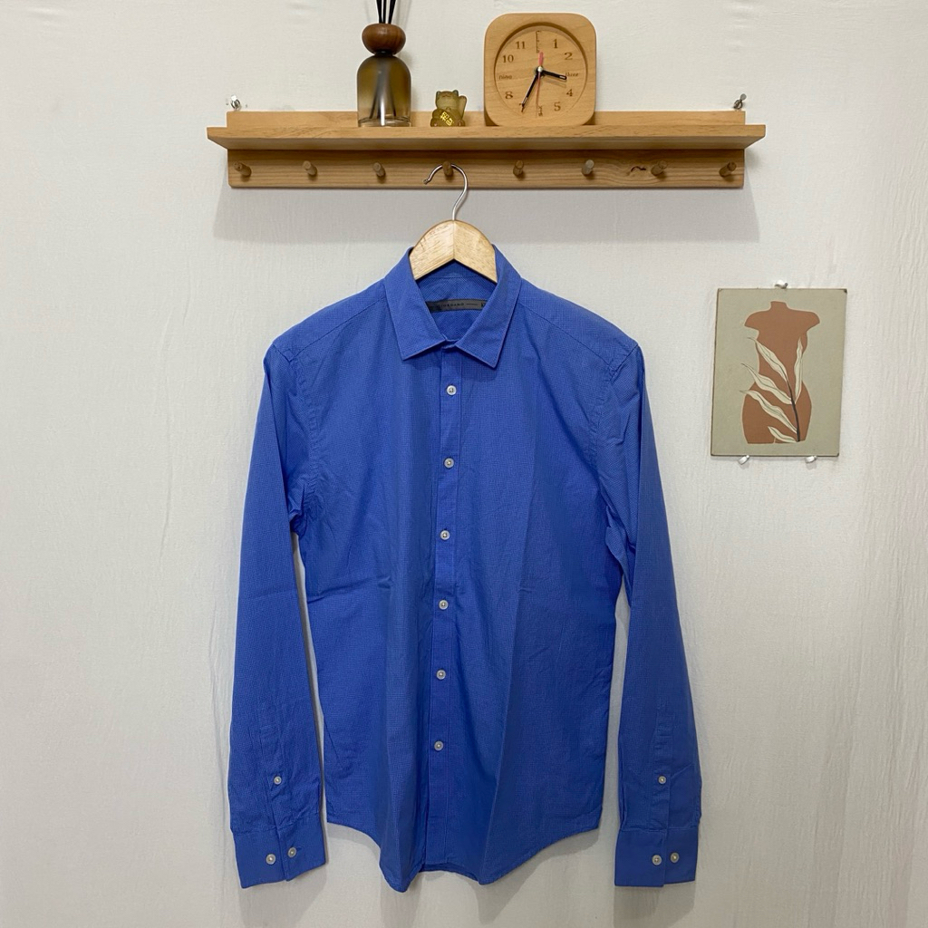 kemeja panjang pria GIORDANO original size M kondisi bagus